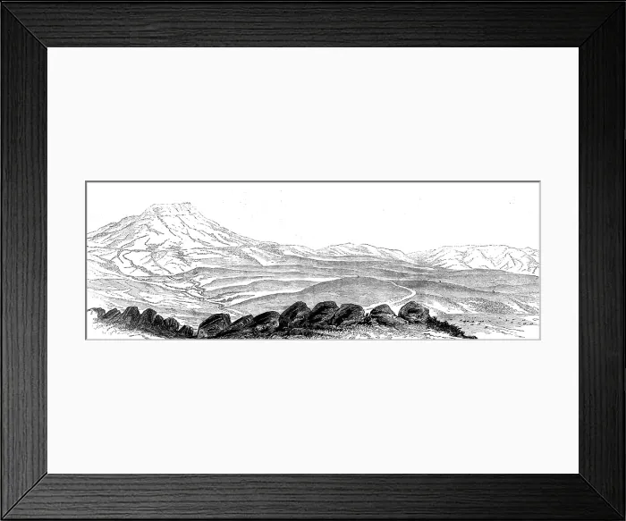 Framed Print : The Transvaal War: the Boers position at Laing's Neck, 1881. Creator: Unknown. The Transvaal War: the Boers position at Laing's Neck, 1881. Creator: Unknown Framed Print : The Transvaal War: the Boers position at Laing's Neck, 1881. Creator: Unknown. The Transvaal War: the Boers position at Laing's Neck, 1881. Creator: Unknown