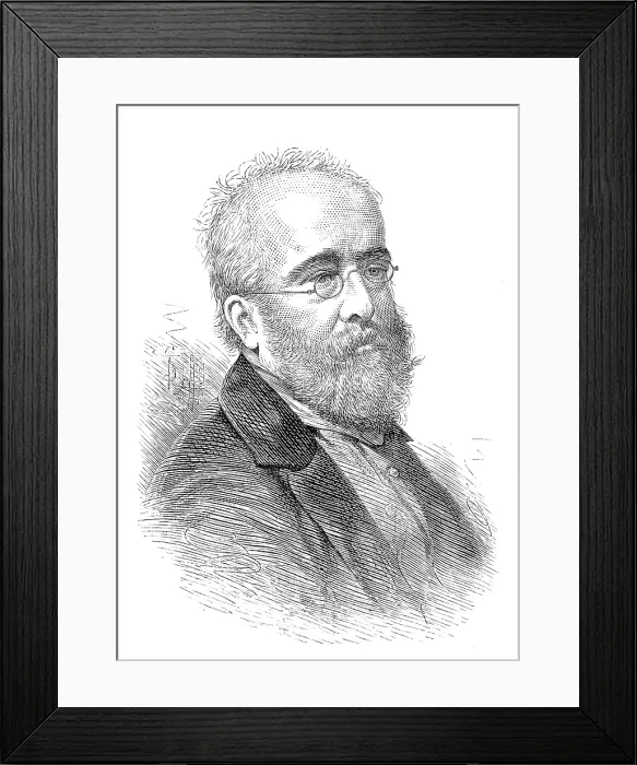 Framed Print : The late Mr. Samuel Palmer, artist, 1881. Creator: Unknown Framed Print : The late Mr. Samuel Palmer, artist, 1881. Creator: Unknown