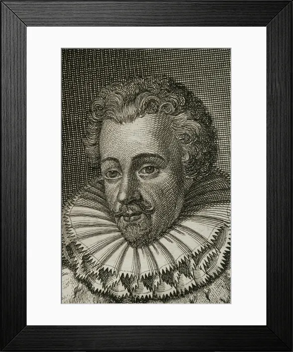 Framed Print : Francis of Anjou (1554-1584), French prince, 1748. Creator: Unknown Framed Print : Francis of Anjou (1554-1584), French prince, 1748. Creator: Unknown