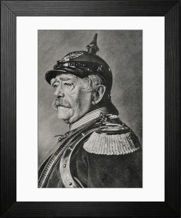 Framed Print : Otto von Bismarck (1815-1898), German statesman and politician, 1878. Creator: Unknown Framed Print : Otto von Bismarck (1815-1898), German statesman and politician, 1878. Creator: Unknown