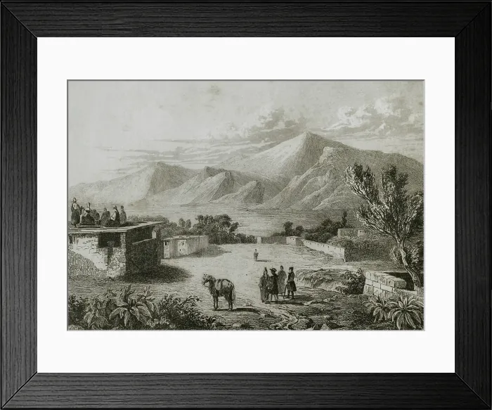 Framed Print : Mount Ararat, Armenia, 1838. Creator: Unknown Framed Print : Mount Ararat, Armenia, 1838. Creator: Unknown
