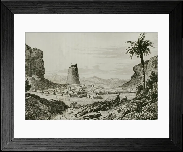 Framed Print : Bitlis (currently Turkish territory). Ancient Armenia, 1838. Creator: Unknown Framed Print : Bitlis (currently Turkish territory). Ancient Armenia, 1838. Creator: Unknown