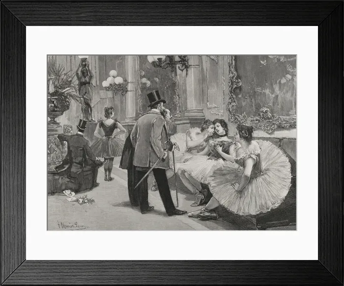 Framed Print : 'In the Foyer', 1898. Creator: Tomas Munoz Lucena Framed Print : 'In the Foyer', 1898. Creator: Tomas Munoz Lucena
