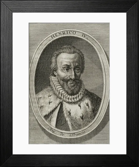 Framed Print : Henry IV the Great, 1748. Creator: Unknown Framed Print : Henry IV the Great, 1748. Creator: Unknown
