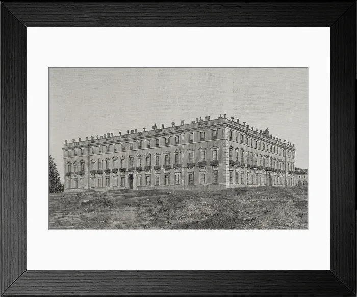 Framed Print : Royal Palace of Riofrio, La Losa, Segovia province, Spain, 1898. Creator: Unknown Framed Print : Royal Palace of Riofrio, La Losa, Segovia province, Spain, 1898. Creator: Unknown