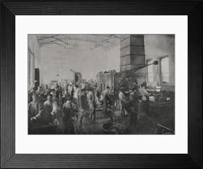 Framed Print : The Fabrica Nacional de Moneda y Timbre, Madrid, Spain, 1898. Creator: Enrique Laporta Valor Framed Print : The Fabrica Nacional de Moneda y Timbre, Madrid, Spain, 1898. Creator: Enrique Laporta Valor