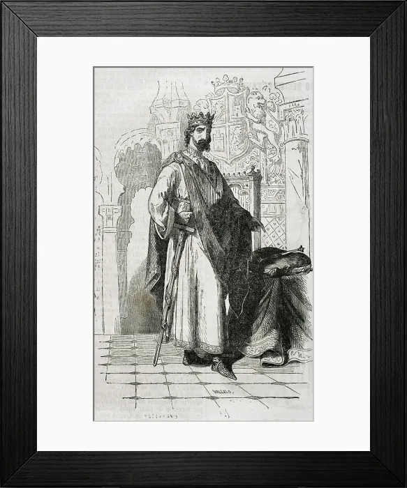 Framed Print : Henry II, 1852. Creator: Unknown Framed Print : Henry II, 1852. Creator: Unknown