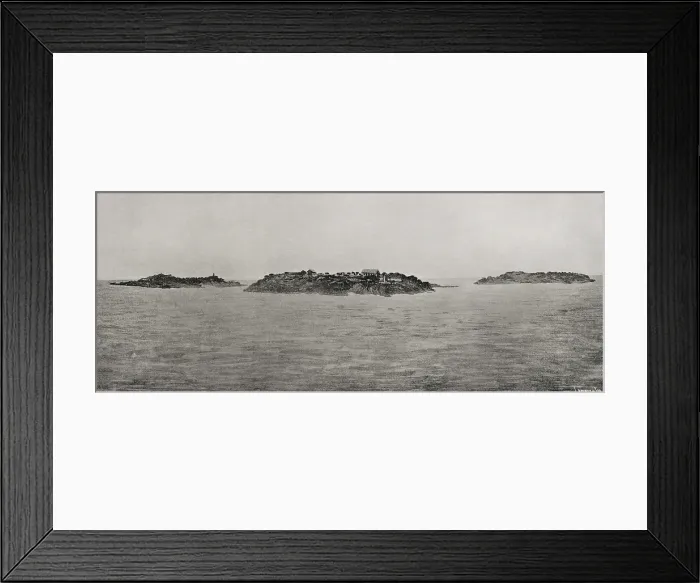 Framed Print : Salvation Islands, French Guiana, 1898. Creator: Unknown Framed Print : Salvation Islands, French Guiana, 1898. Creator: Unknown