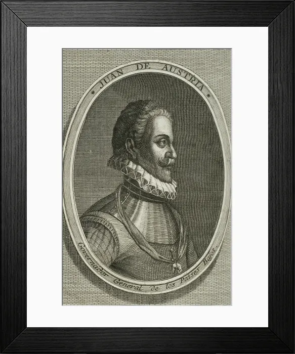 Framed Print : John of Austria (1547-1578), 1748. Creator: Unknown Framed Print : John of Austria (1547-1578), 1748. Creator: Unknown