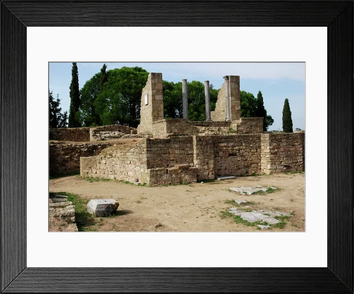 Framed Print : Remains of the Forum, Mirobriga, Alentejo region, Portugal, 1st-4th centuries (2008). Creator: Unknown Framed Print : Remains of the Forum, Mirobriga, Alentejo region, Portugal, 1st-4th centuries (2008). Creator: Unknown