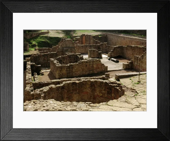 Framed Print : East Baths, Mirobriga, Alentejo region, Portugal, 2nd-4th centuries (2008). Creator: Unknown Framed Print : East Baths, Mirobriga, Alentejo region, Portugal, 2nd-4th centuries (2008). Creator: Unknown