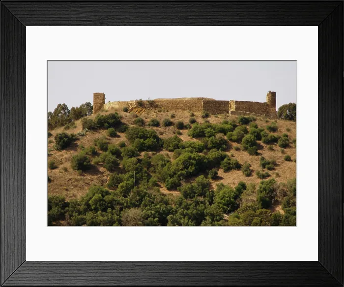 Framed Print : Castle of Aljezur, Algarve, Portugal, 2008. Creator: Unknown Framed Print : Castle of Aljezur, Algarve, Portugal, 2008. Creator: Unknown
