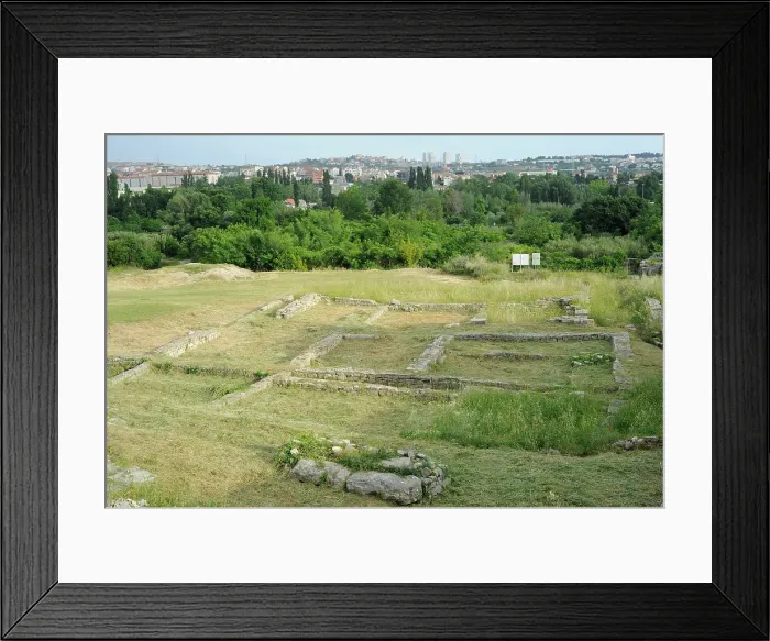 Framed Print : Ruins of the Episcopal Centre, ancient city of Salona, Solin, Croatia, 2018. Creator: Unknown Framed Print : Ruins of the Episcopal Centre, ancient city of Salona, Solin, Croatia, 2018. Creator: Unknown