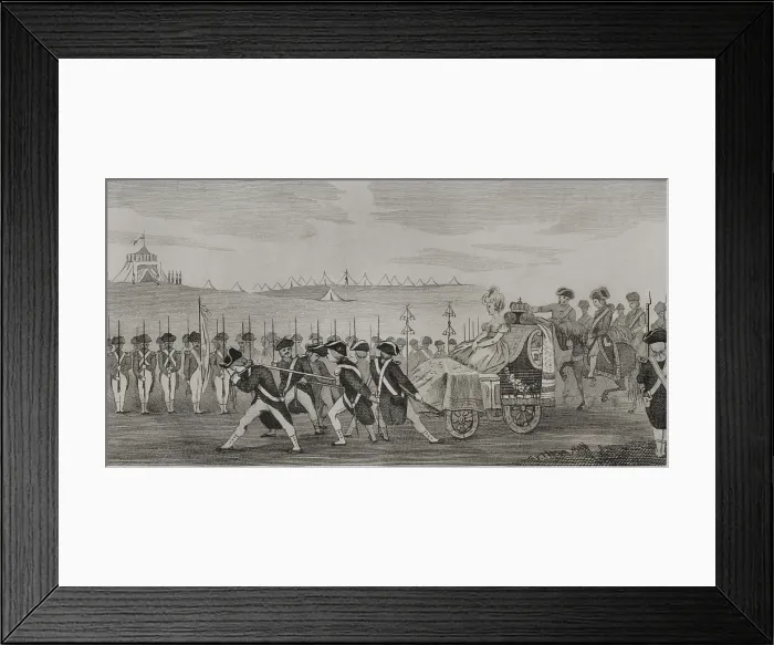 Framed Print : Review of Badajoz, Spain, 1801, (1851). Creator: LTL Framed Print : Review of Badajoz, Spain, 1801, (1851). Creator: LTL