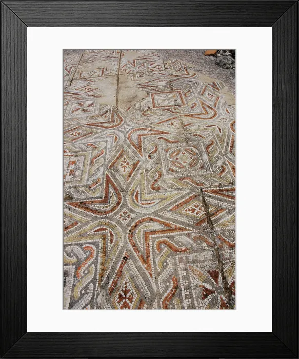 Framed Print : Roman ruins of Villa Cardillio, Environs of Torres Novas, Portugal, 1st-4th centuries (2008). Creator: Unknown Framed Print : Roman ruins of Villa Cardillio, Environs of Torres Novas, Portugal, 1st-4th centuries (2008). Creator: Unknown