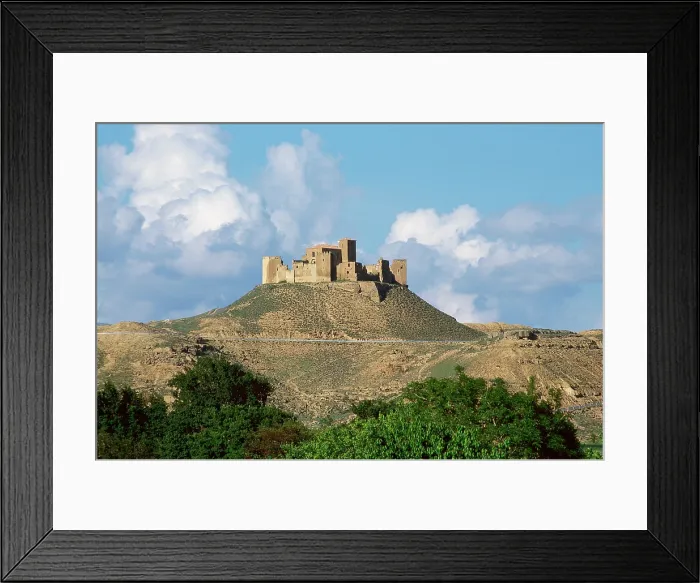 Framed Print : Montearagon Castle, Quicena, Aragon, Spain, 11th, century (2008). Creator: LTL Framed Print : Montearagon Castle, Quicena, Aragon, Spain, 11th, century (2008). Creator: LTL