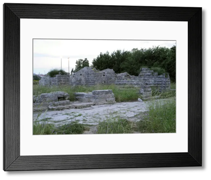 Framed Print : Archaeological ruins, ancient city of Salona, Solin, Coatia, 2018. Creator: Unknown Framed Print : Archaeological ruins, ancient city of Salona, Solin, Coatia, 2018. Creator: Unknown