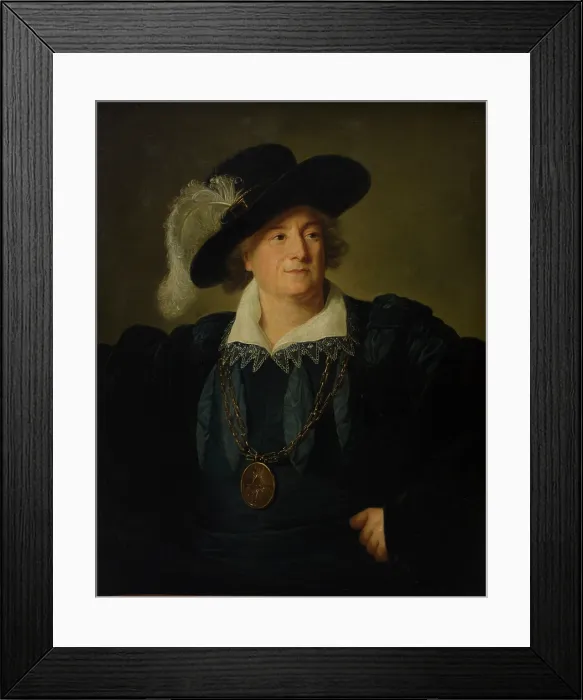 Framed Print : Portrait of Stanislaus Augustus Poniatowski (1732-1798) Dressed as Henry IV, after 1797. Creator: Elisabeth Louise Vigee-LeBrun Framed Print : Portrait of Stanislaus Augustus Poniatowski (1732-1798) Dressed as Henry IV, after 1797. Creator: Elisabeth Louise Vigee-LeBrun