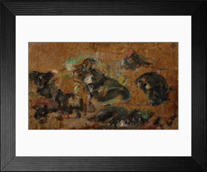 Framed Print : Sketches of Dogs, c1930. Creator: Olga Boznanska Framed Print : Sketches of Dogs, c1930. Creator: Olga Boznanska