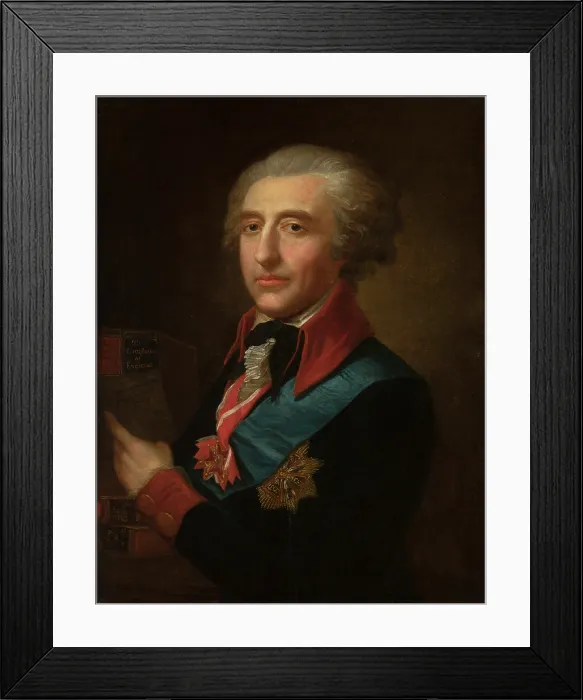 Framed Print : Portrait of Ignacy Dembinski, 1791-1797. Creator: Unknown Framed Print : Portrait of Ignacy Dembinski, 1791-1797. Creator: Unknown