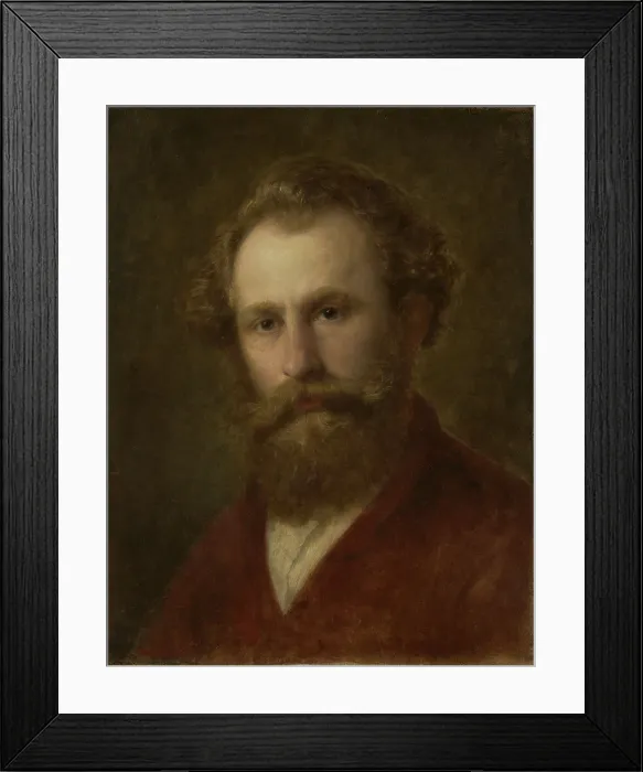 Framed Print : Self-Portrait, 1870. Creator: Aleksander Kotsis Framed Print : Self-Portrait, 1870. Creator: Aleksander Kotsis