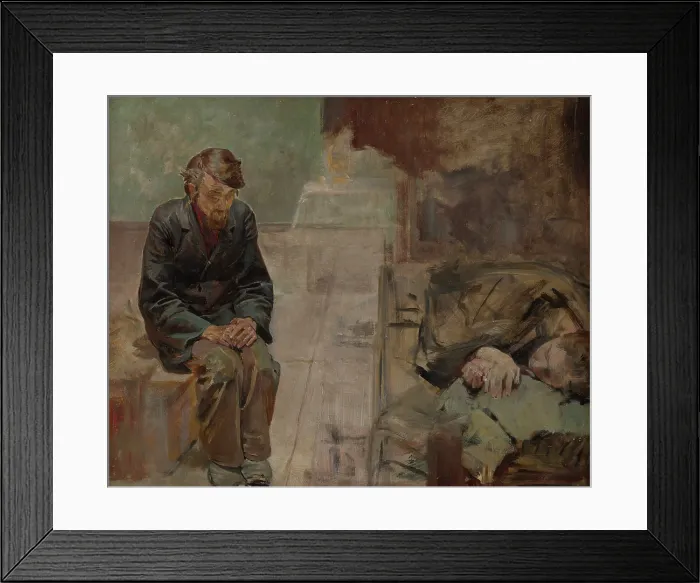 Framed Print : Exiles, 1890. Creator: Jacek Malczewski Framed Print : Exiles, 1890. Creator: Jacek Malczewski