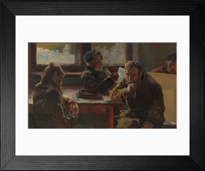 Framed Print : Exiles, 1891. Creator: Jacek Malczewski Framed Print : Exiles, 1891. Creator: Jacek Malczewski