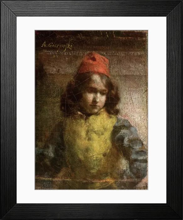 Framed Print : A Florentine Page, 1884. Creator: Aleksander Gierymski Framed Print : A Florentine Page, 1884. Creator: Aleksander Gierymski