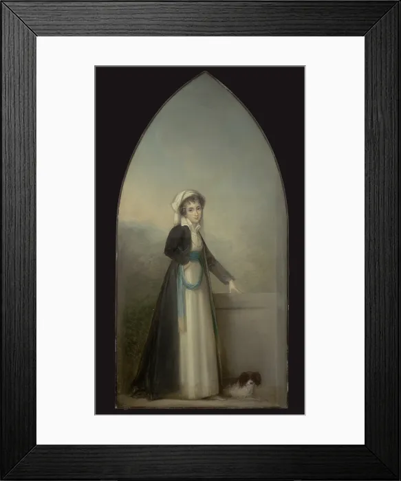 Framed Print : Portrait of Izabela nee von Flemming, Princess Czartoryska (1746-1835), c1790. Creator: Maria Louisa Catherine Cecilia Cosway Framed Print : Portrait of Izabela nee von Flemming, Princess Czartoryska (1746-1835), c1790. Creator: Maria Louisa Catherine Cecilia Cosway