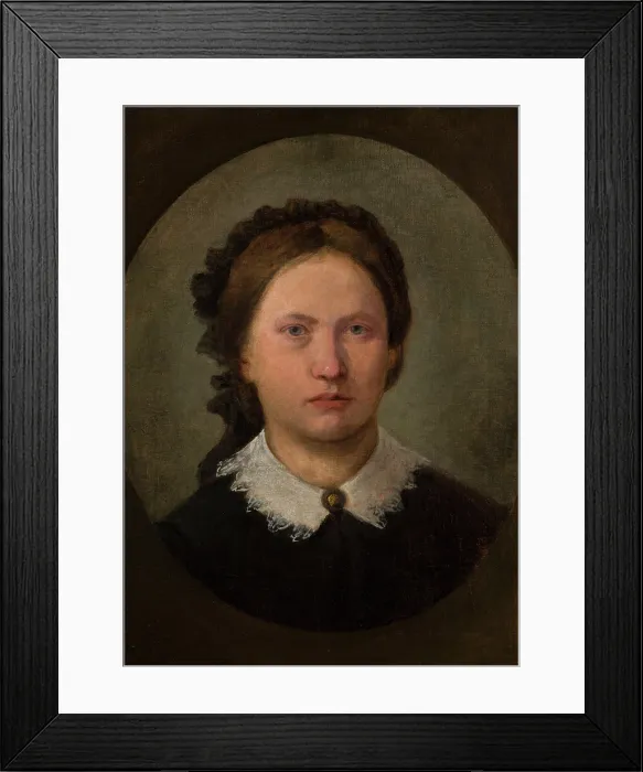 Framed Print : Portrait of the Artist's Sister, Karolina, 1861-1865. Creator: Aleksander Kotsis. Portrait of the Artist's Sister, Karolina, 1861-1865. Creator: Aleksander Kotsis Framed Print : Portrait of the Artist's Sister, Karolina, 1861-1865. Creator: Aleksander Kotsis. Portrait of the Artist's Sister, Karolina, 1861-1865. Creator: Aleksander Kotsis