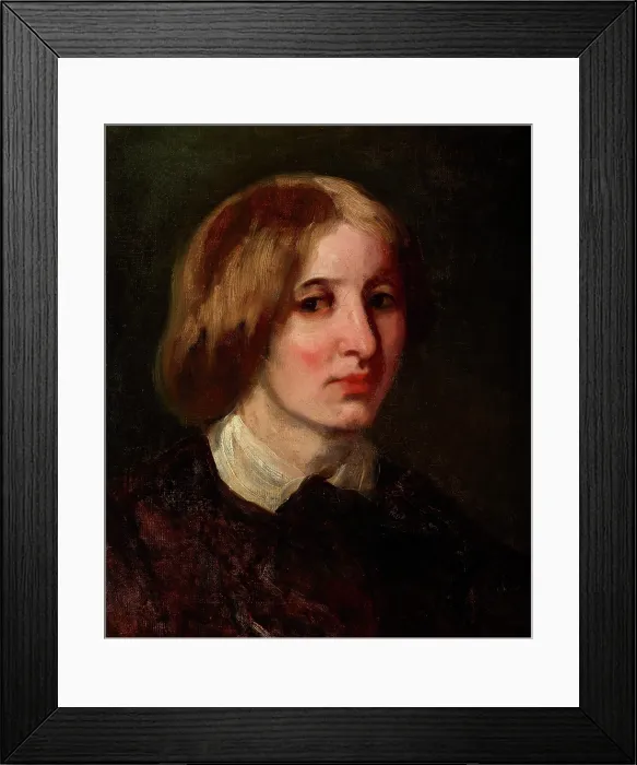 Framed Print : Portrait of Jozefa Ostrowska, c1850. Creator: Piotr Michalowski Framed Print : Portrait of Jozefa Ostrowska, c1850. Creator: Piotr Michalowski