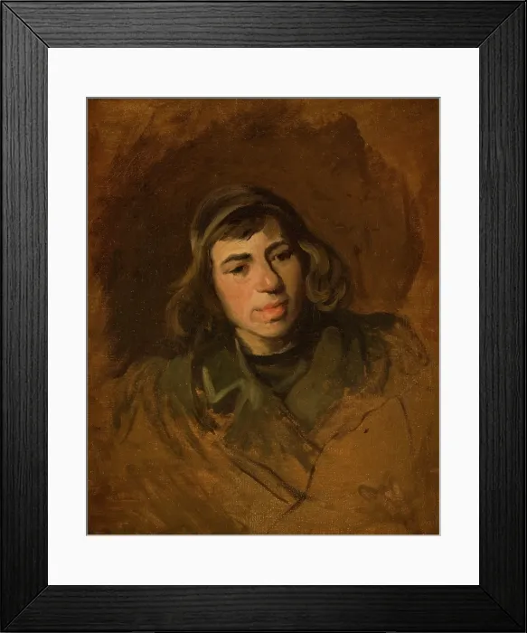Framed Print : Young Jew, between 1840-1848. Creator: Piotr Michalowski Framed Print : Young Jew, between 1840-1848. Creator: Piotr Michalowski