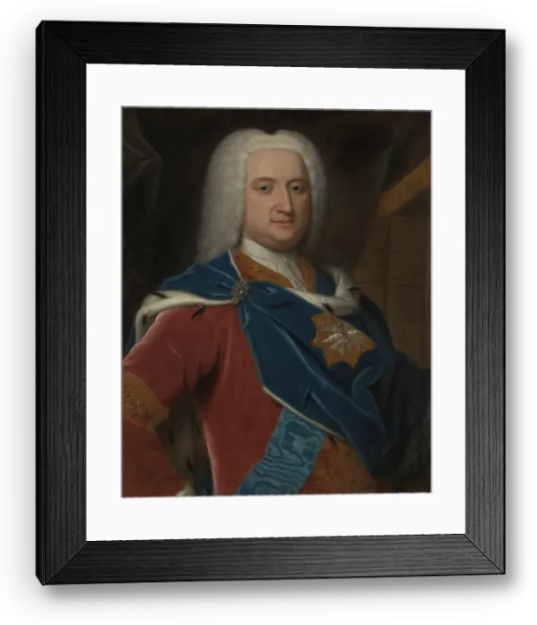 Framed Print : Portrait of Prince Kazimierz Czartoryski (1674-1741), Castellan of Vilnius, 2nd quarter of 18th cent Creator: Unknown Framed Print : Portrait of Prince Kazimierz Czartoryski (1674-1741), Castellan of Vilnius, 2nd quarter of 18th cent Creator: Unknown
