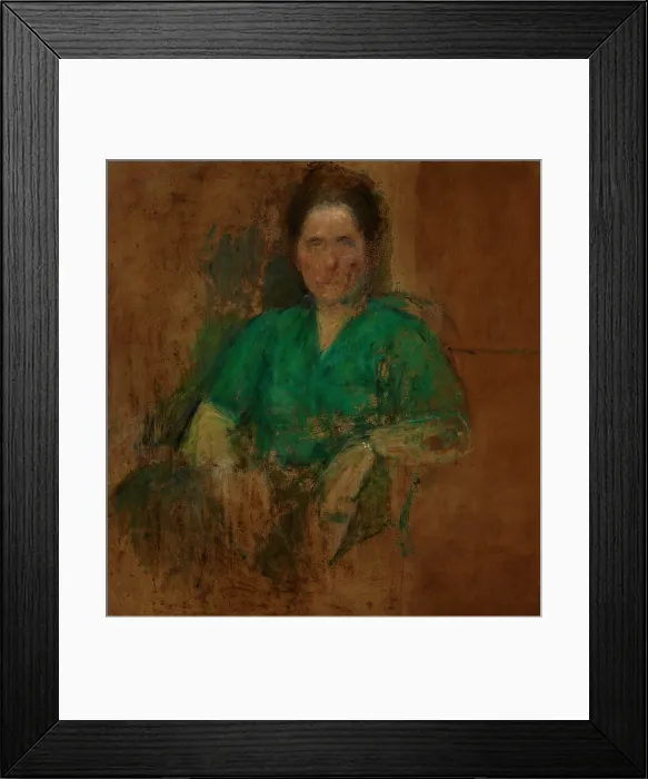 Framed Print : Sketch of a Female Figure, c1930. Creator: Olga Boznanska Framed Print : Sketch of a Female Figure, c1930. Creator: Olga Boznanska