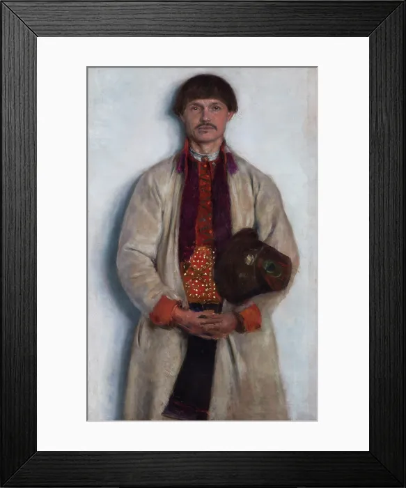 Framed Print : Peasant from Bronowice, c1895. Creator: Aleksander Gierymski Framed Print : Peasant from Bronowice, c1895. Creator: Aleksander Gierymski