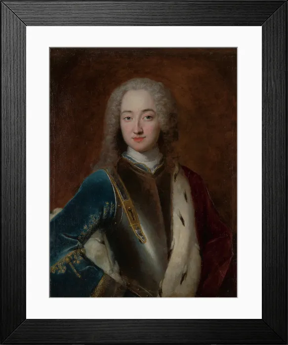 Framed Print : Portrait of Young Prince Fryderyk Michal Czartoryski (1696-1775), c1710-20. Creator: Unknown Framed Print : Portrait of Young Prince Fryderyk Michal Czartoryski (1696-1775), c1710-20. Creator: Unknown