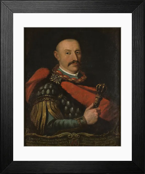 Framed Print : Portrait of Zygmunt Zbierzchowski (d. after 1690), after 1678. Creator: Unknown Framed Print : Portrait of Zygmunt Zbierzchowski (d. after 1690), after 1678. Creator: Unknown