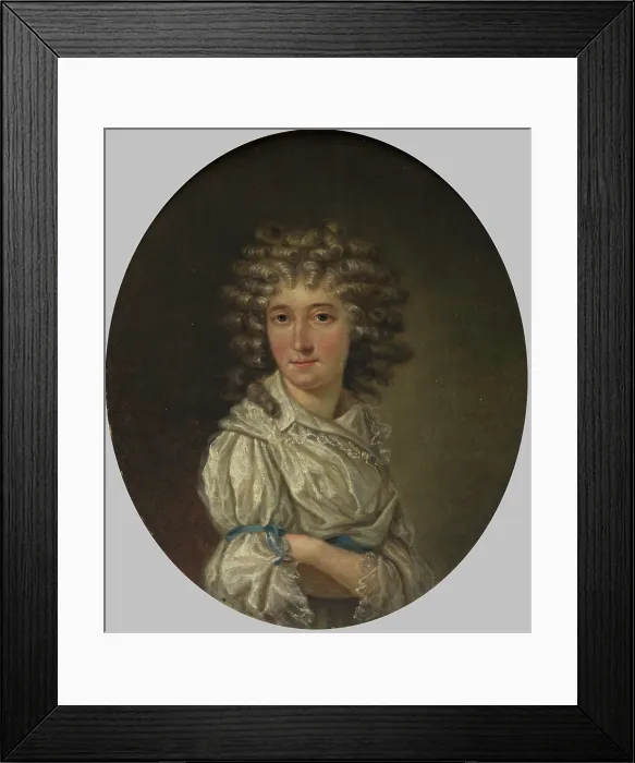 Framed Print : Portrait of Ludwika Sosnowska, c1775. Creator: Unknown Framed Print : Portrait of Ludwika Sosnowska, c1775. Creator: Unknown