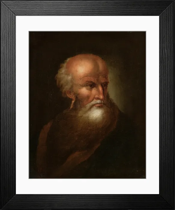 Framed Print : Portrait of Marek Poczobut, 1798. Creator: Unknown Framed Print : Portrait of Marek Poczobut, 1798. Creator: Unknown