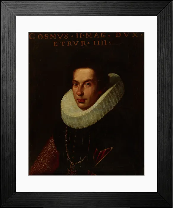 Framed Print : Portrait of Cosimo II de Medici (1590-1621), Grand Duke of Tuscany, 17th century Framed Print : Portrait of Cosimo II de Medici (1590-1621), Grand Duke of Tuscany, 17th century