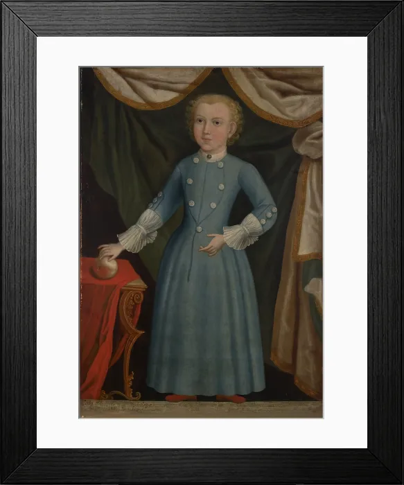 Framed Print : Portrait of Kazimierz Zawisza (1750-?), 1754. Creator: Unknown Framed Print : Portrait of Kazimierz Zawisza (1750-?), 1754. Creator: Unknown