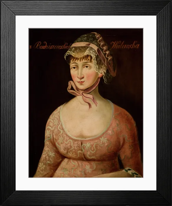 Framed Print : Portrait of Eleonora Walewska nee Budziszewska, c1790. Creator: Unknown Framed Print : Portrait of Eleonora Walewska nee Budziszewska, c1790. Creator: Unknown