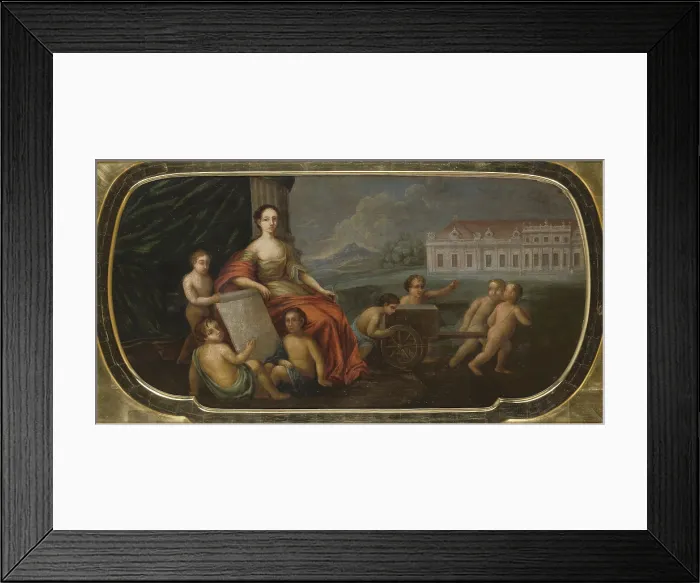 Framed Print : Princess Eleonora Czartoryska (1712-1795), Wife of Prince Michal (1696-1775)... mid-18th century. Creator: Unknown Framed Print : Princess Eleonora Czartoryska (1712-1795), Wife of Prince Michal (1696-1775)... mid-18th century. Creator: Unknown