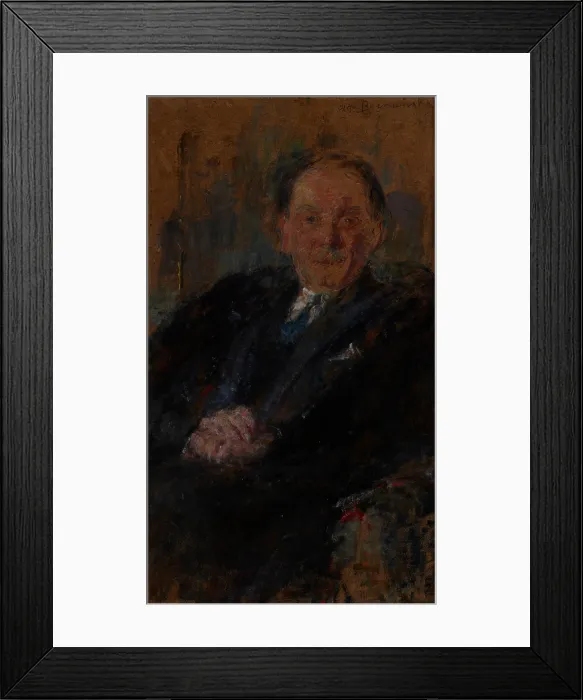 Framed Print : Portrait of Jan Rubczak, c1930. Creator: Olga Boznanska Framed Print : Portrait of Jan Rubczak, c1930. Creator: Olga Boznanska