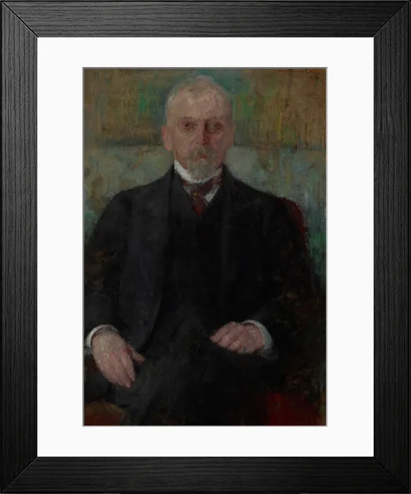 Framed Print : Portrait of Henryk Sienkiewicz, 1913. Creator: Olga Boznanska Framed Print : Portrait of Henryk Sienkiewicz, 1913. Creator: Olga Boznanska