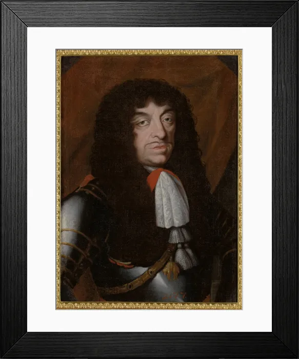 Framed Print : Portrait of John II Casimir Vasa (1609-1672), 2nd half of 17th century. Creator: Unknown Framed Print : Portrait of John II Casimir Vasa (1609-1672), 2nd half of 17th century. Creator: Unknown