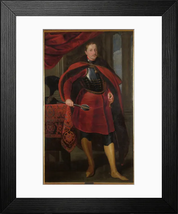 Framed Print : Portrait of Crown Prince Ladislaus Sigismund Vasa (1595-1648), 17th century. Creator: Unknown Framed Print : Portrait of Crown Prince Ladislaus Sigismund Vasa (1595-1648), 17th century. Creator: Unknown
