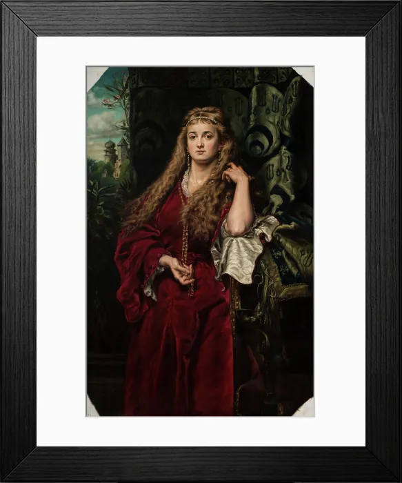 Framed Print : Castellan's Daughter, 1934. Creator: Maria Lipkowska. Castellan's Daughter, 1934. Creator: Maria Lipkowska Framed Print : Castellan's Daughter, 1934. Creator: Maria Lipkowska. Castellan's Daughter, 1934. Creator: Maria Lipkowska