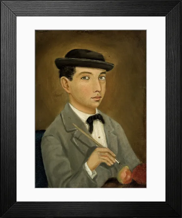 Framed Print : Portrait of a Painter, c1920. Creator: Unknown Framed Print : Portrait of a Painter, c1920. Creator: Unknown
