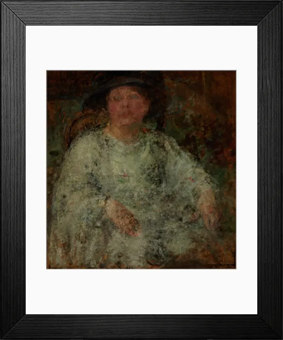 Framed Print : Portrait of a Lady with Glasses, 1922. Creator: Olga Boznanska Framed Print : Portrait of a Lady with Glasses, 1922. Creator: Olga Boznanska